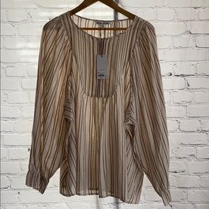 Elizabeth  and James Boho Blouse size XXL